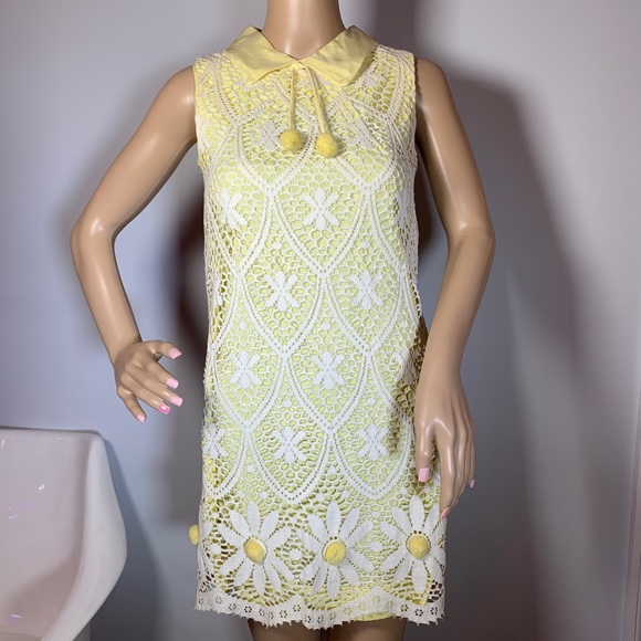 Cute Yellow Vintage Dress